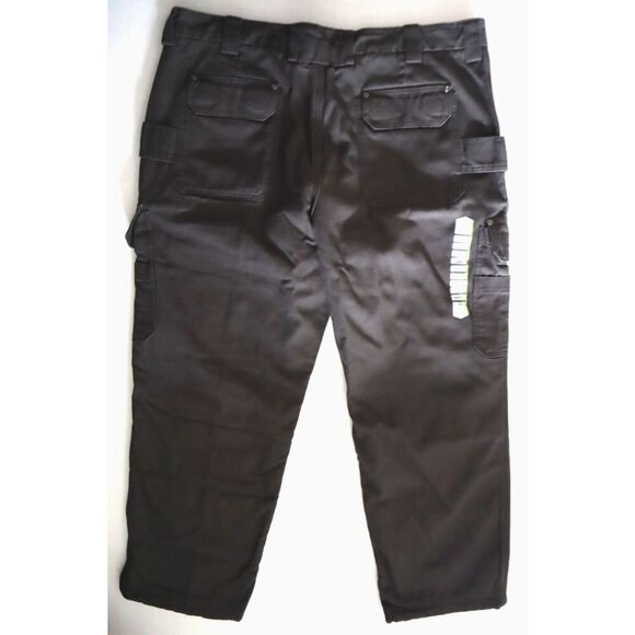 Duluth Men's Sz 42x32 Magnet Gray Fire Hose Fleece-Lined Relaxed Fit Pants - Picture 2 of 12